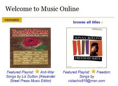 Music Online Database